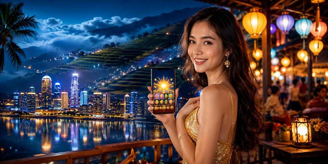 Chợ đêm Sapa lung linh ánh đèn gợi không khí sôi động của game slot tại sg90